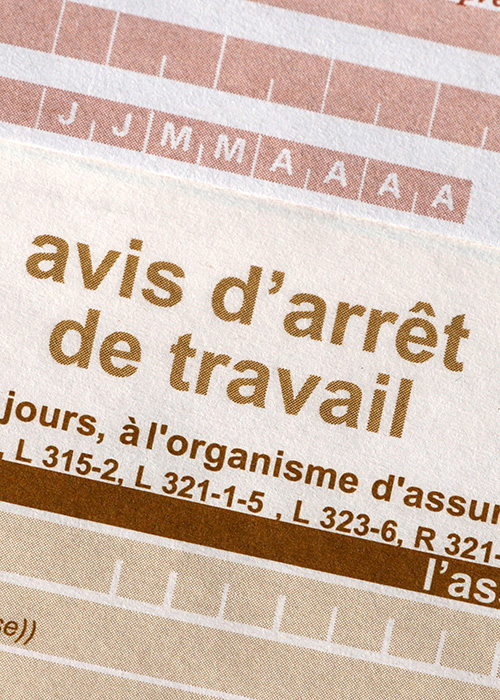 prescription medecine generale arret travail