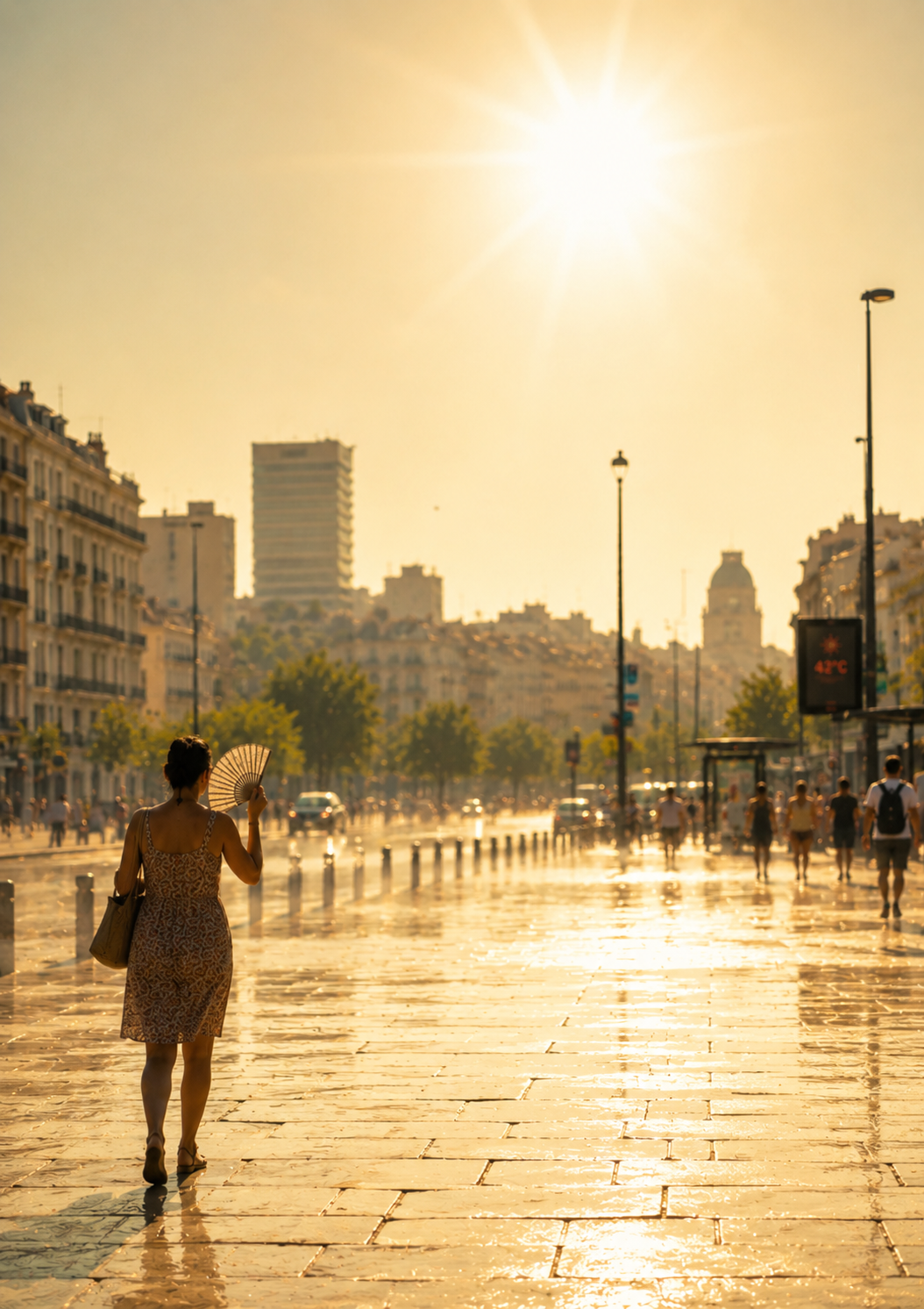 canicule en ville