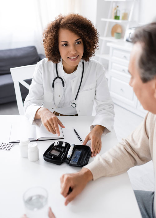 consultation medecin diabete suivi patient