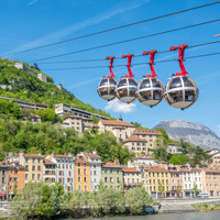 La Bastille de Grenoble et son téléphérique