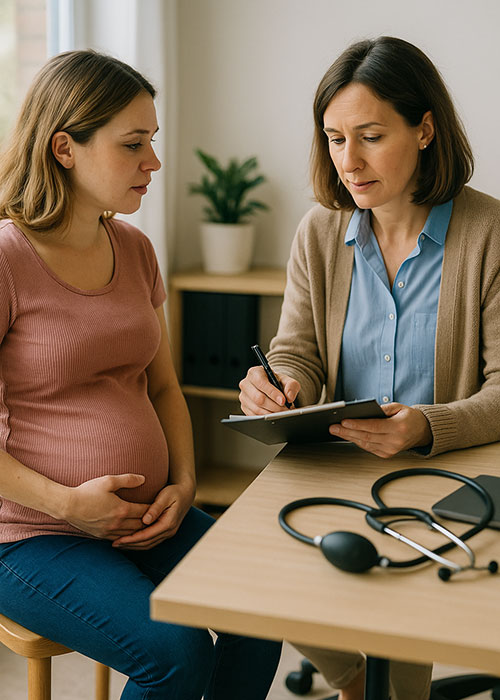 Consultation grossesse en médecine générale