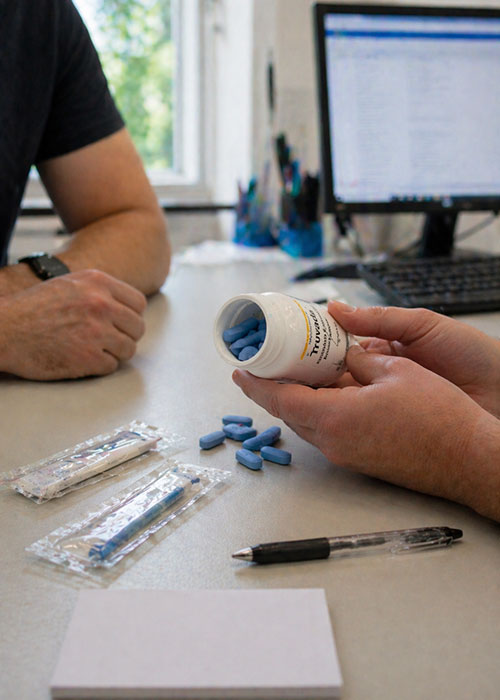 PrEP VIH prévention traitement antirétroviral santé sexuelle