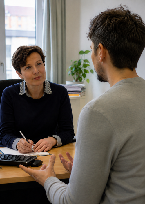 Consultation médicale accompagnant une transition de genre